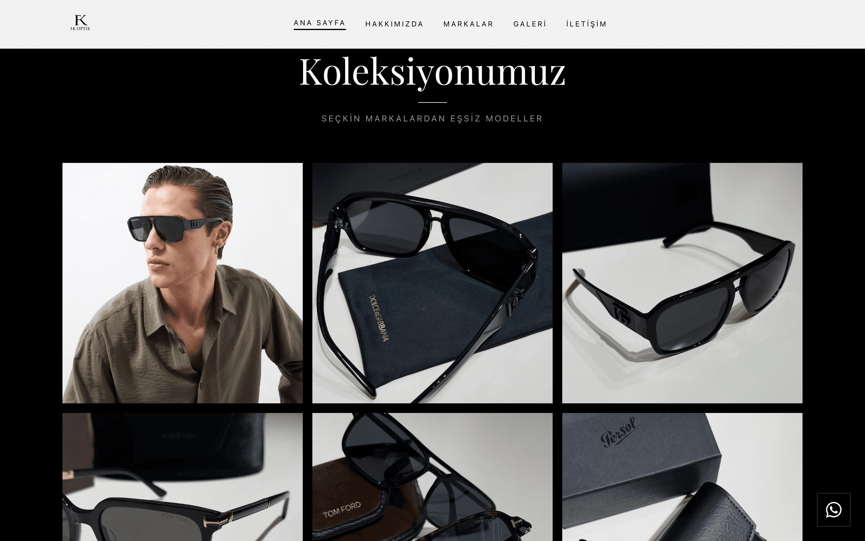 FK Optik — Kurumsal Web Sitesi 2