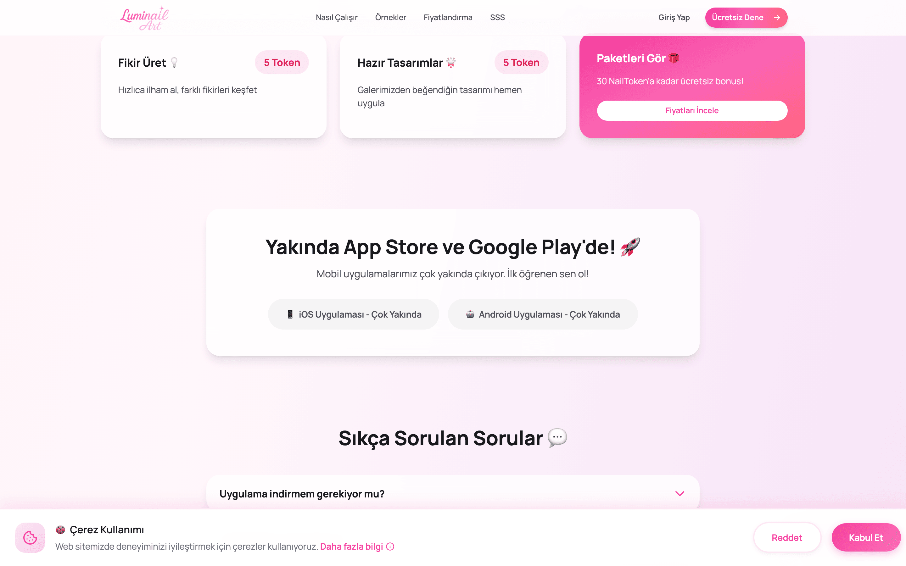 LumiNail — AI Tırnak Tasarım Stüdyosu 3