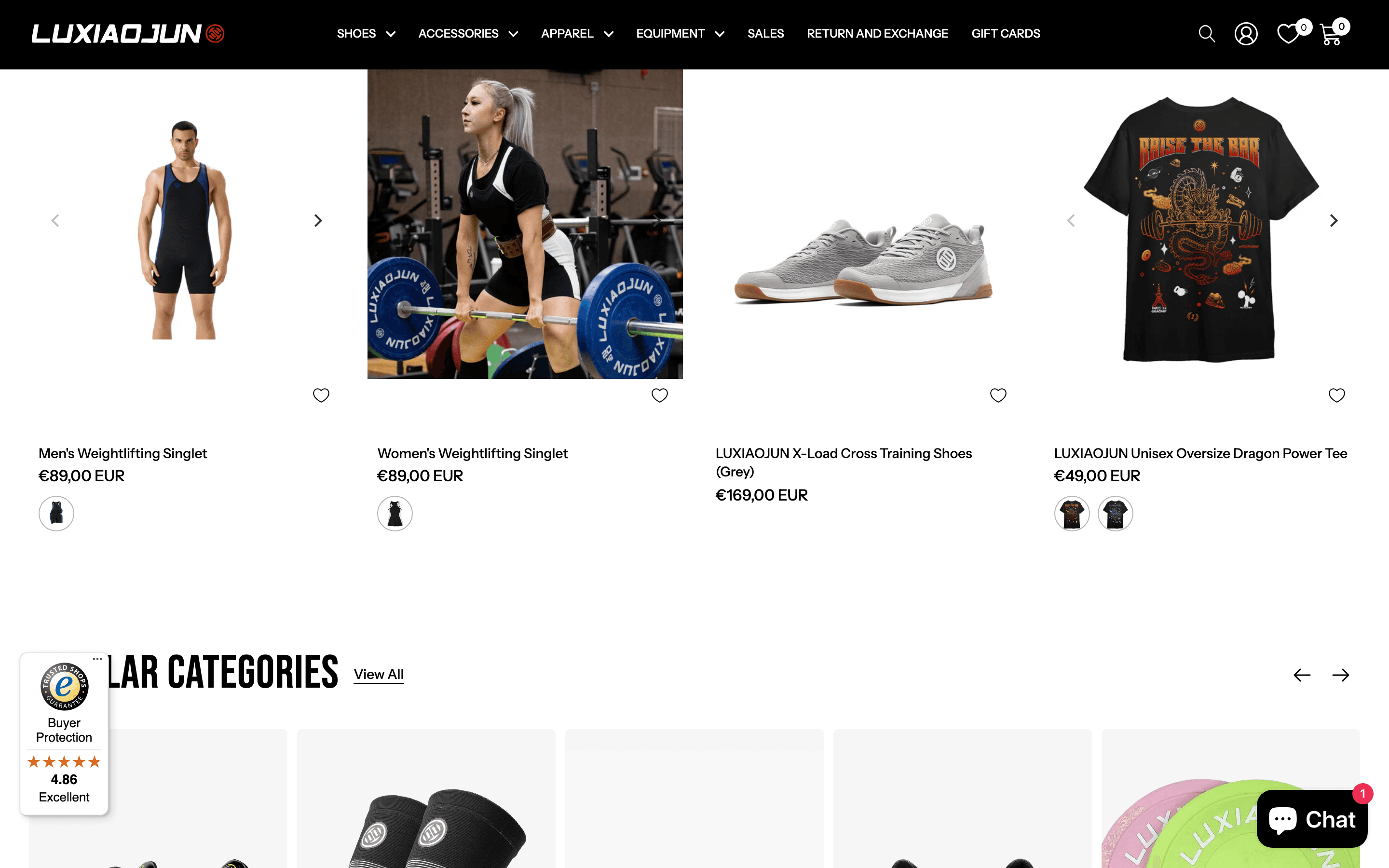 Luxiaojun Europe — E-Commerce System 2