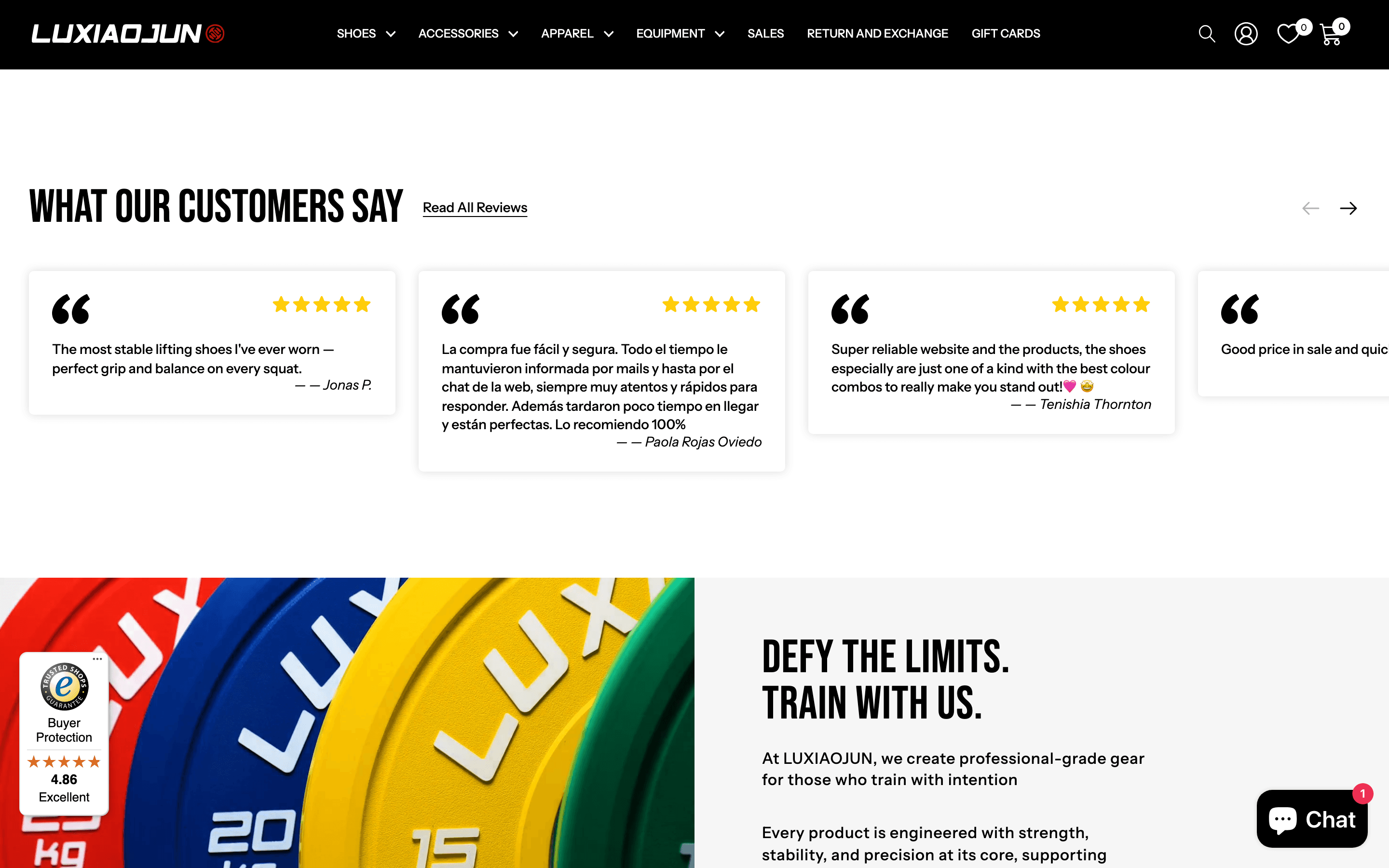 Luxiaojun Europe — E-Commerce System 3