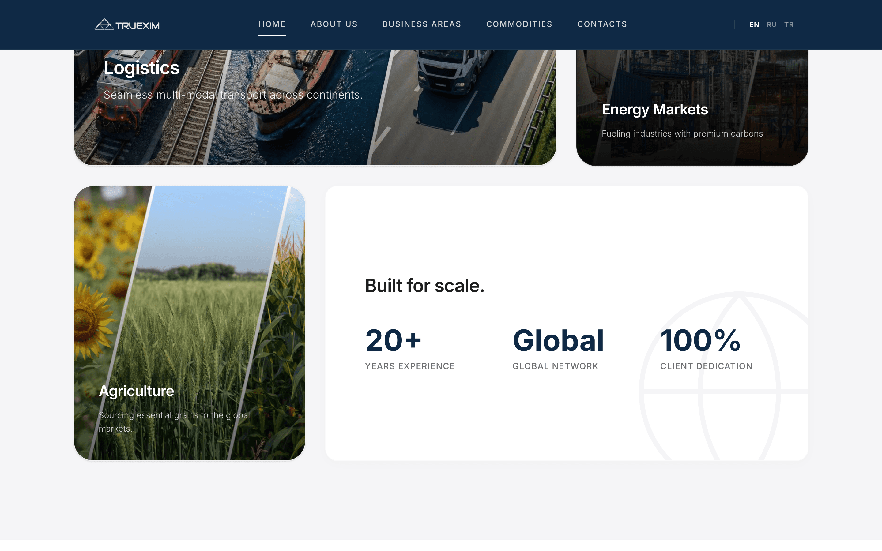 Truexim — Digital Operations Platform 2