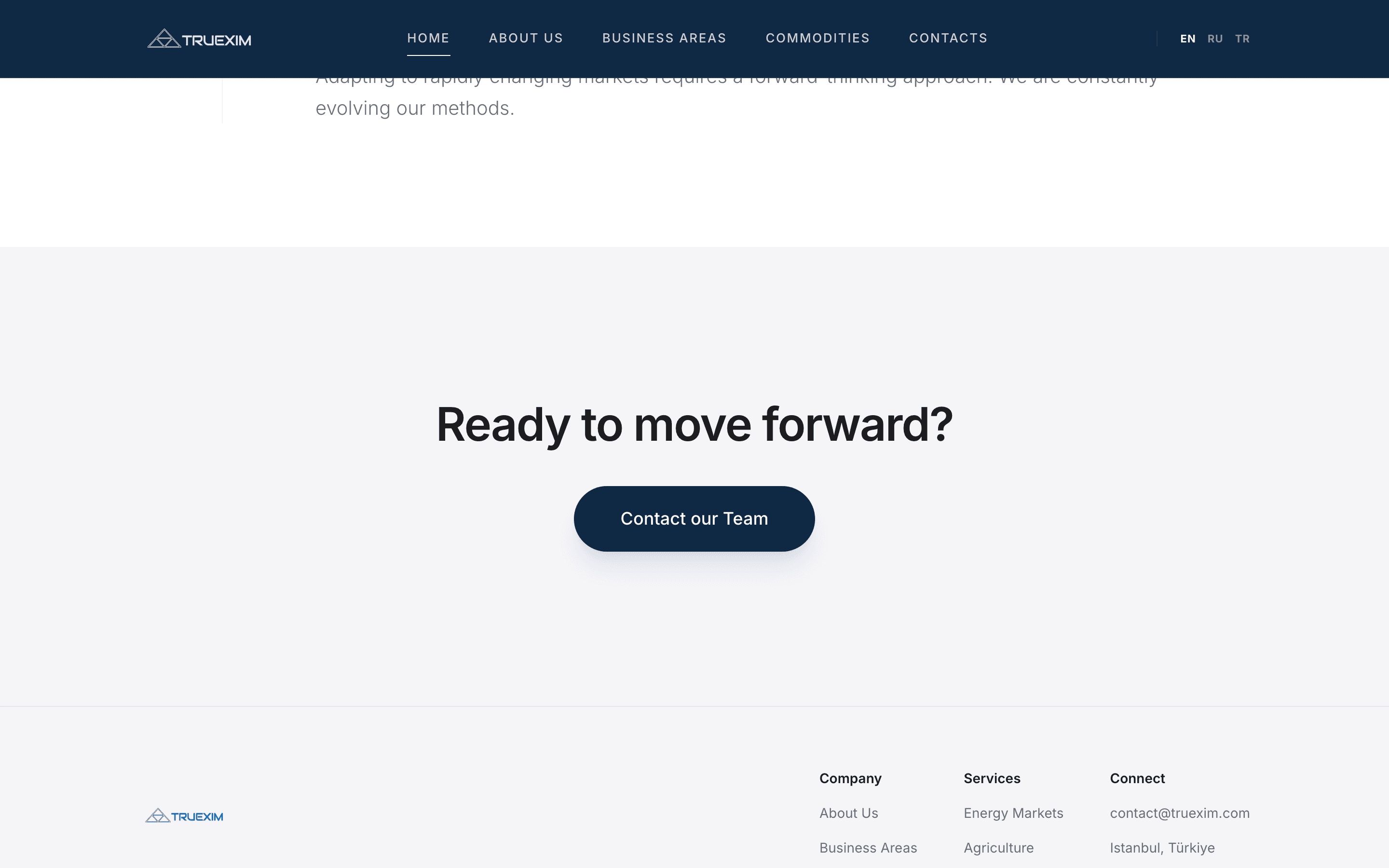 Truexim — Digital Operations Platform 3