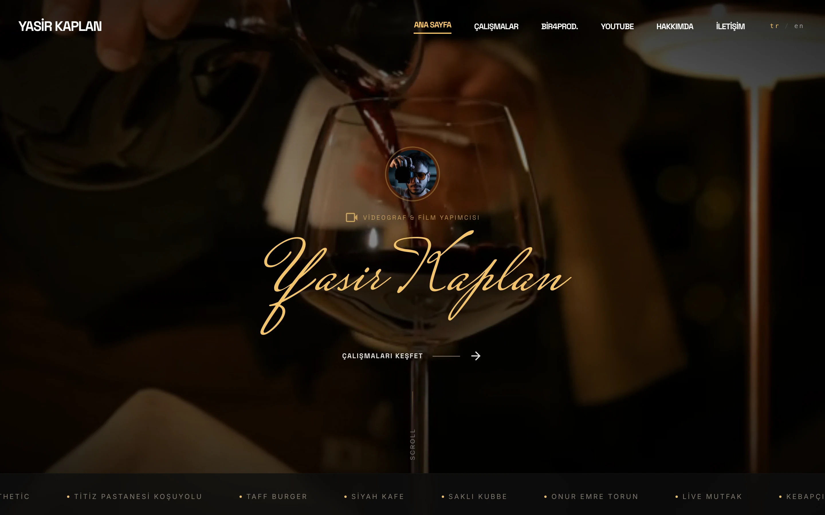 Yasir Kaplan: Corporate Website