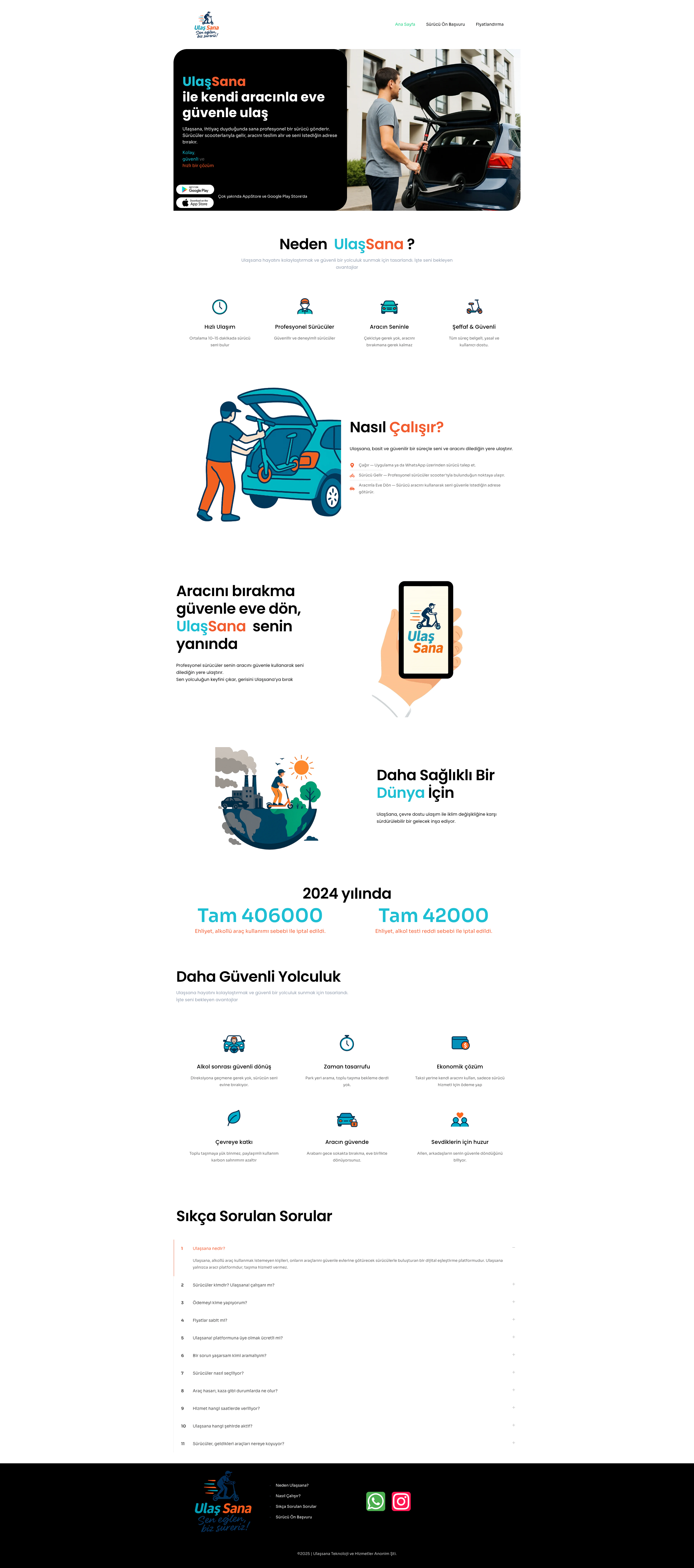 Ulaşsana — Hourly Driver Super-App preview